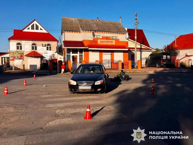 Новини Вінниці - фото з На Вінниччині за один вечір сталися три ДТП з двоколісним транспортом: травмувалися четверо людей