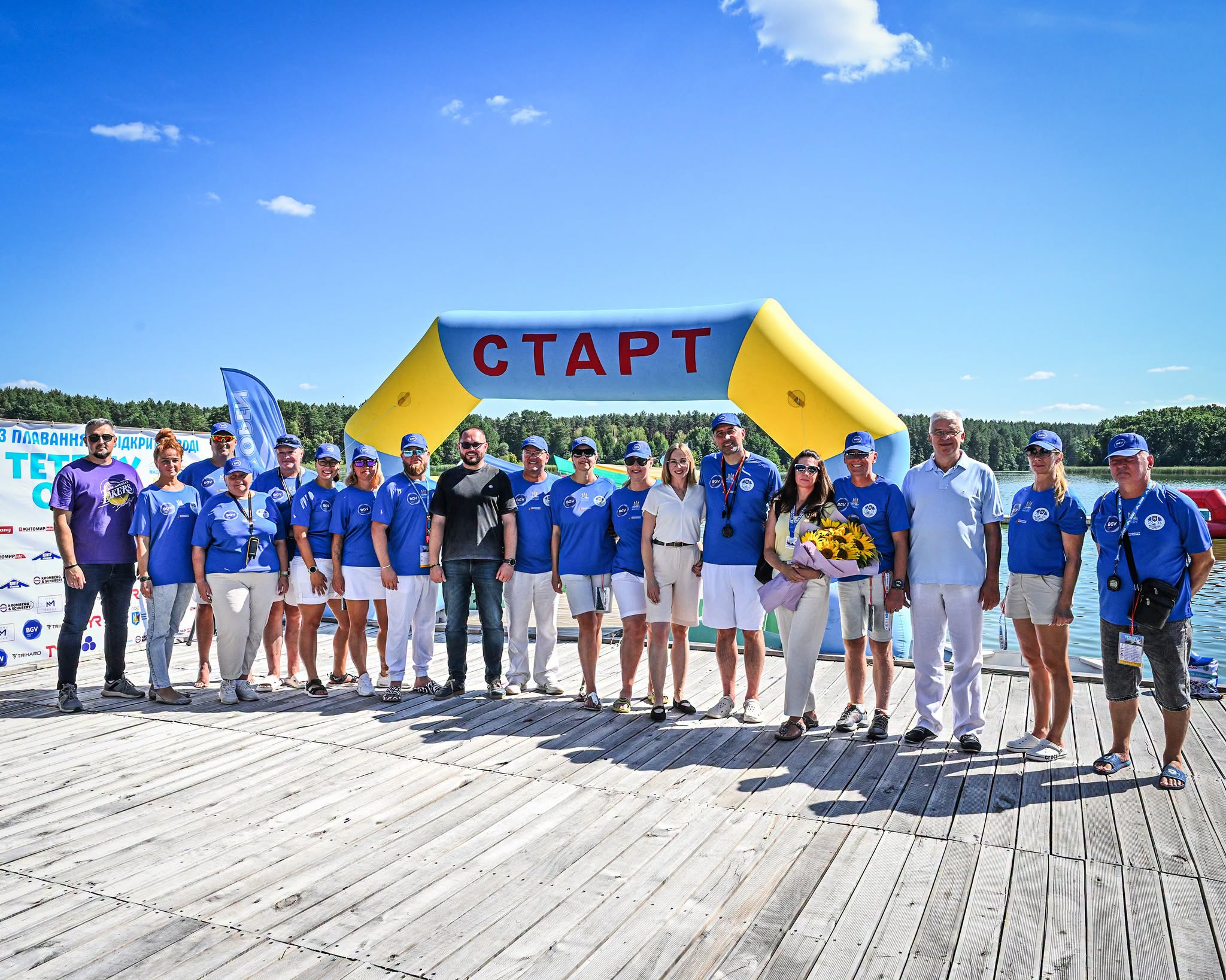 Новини Житомира - фото з У Житомирі відбувся одинадцятий турнір з плавання на відкритій воді «Teteriv Open»