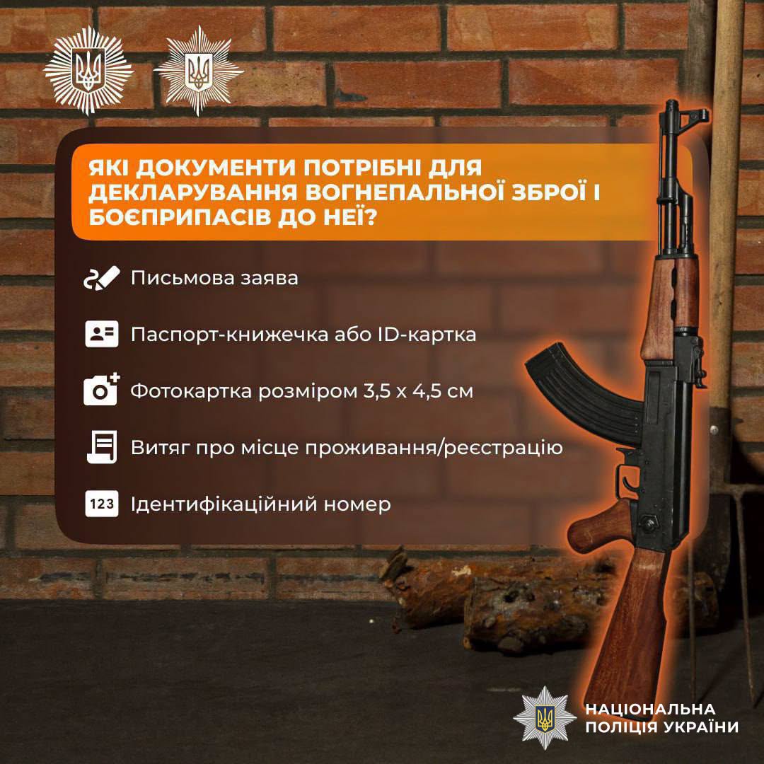 Новини Житомира - фото з На Звягельщині поліцейські нагадують громадянам про декларування зброї