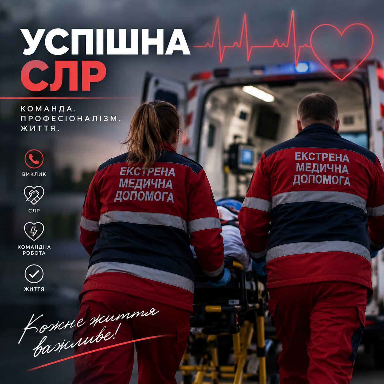 Новини Тернополя - фото з Зупинилося серце: на Кременеччині медики повернули до життя пацієнтку