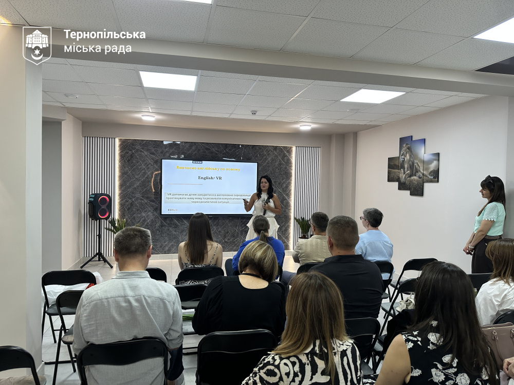 Учителька Наталія Перехрист відкрила у Тернополі інтерактивний хаб для дітей та педагогів