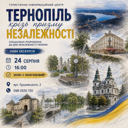 Як у Тернополі відзначатимуть День Незалежності: програма