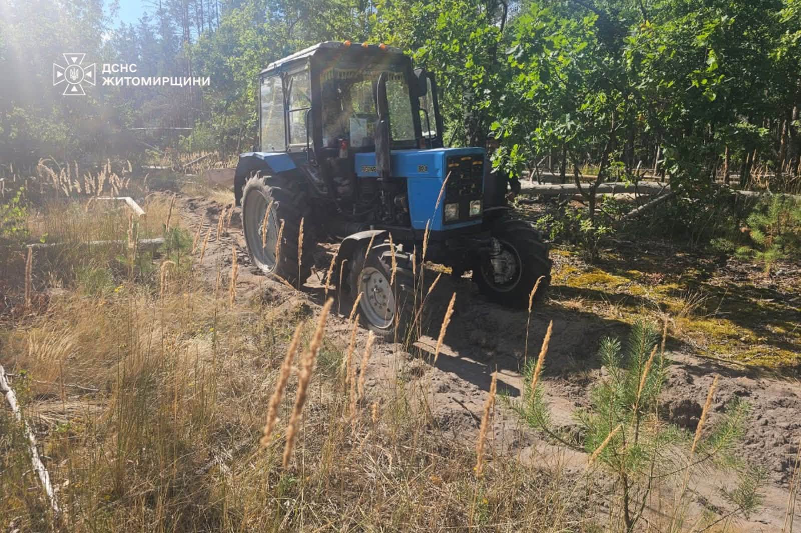 Новини Житомира - фото з 68 рятувальників продовжують гасити лісову пожежу в заповіднику «Древлянський»