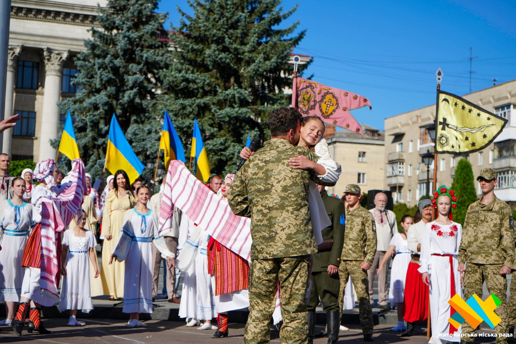 Новини Житомира - фото з У Житомирі відзначили 35-та річницю Незалежності України