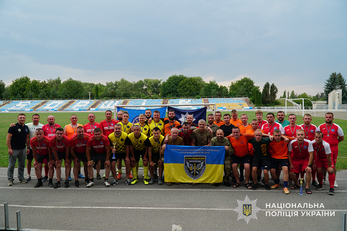 Новини Тернополя - фото з У Борщеві провели футбольний турнір у пам'ять про загиблих поліцейських
