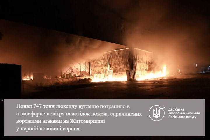 Новини Житомира - фото з Вночі вогнеборці гасили пожежу на підприємстві площею 1500 кв.м