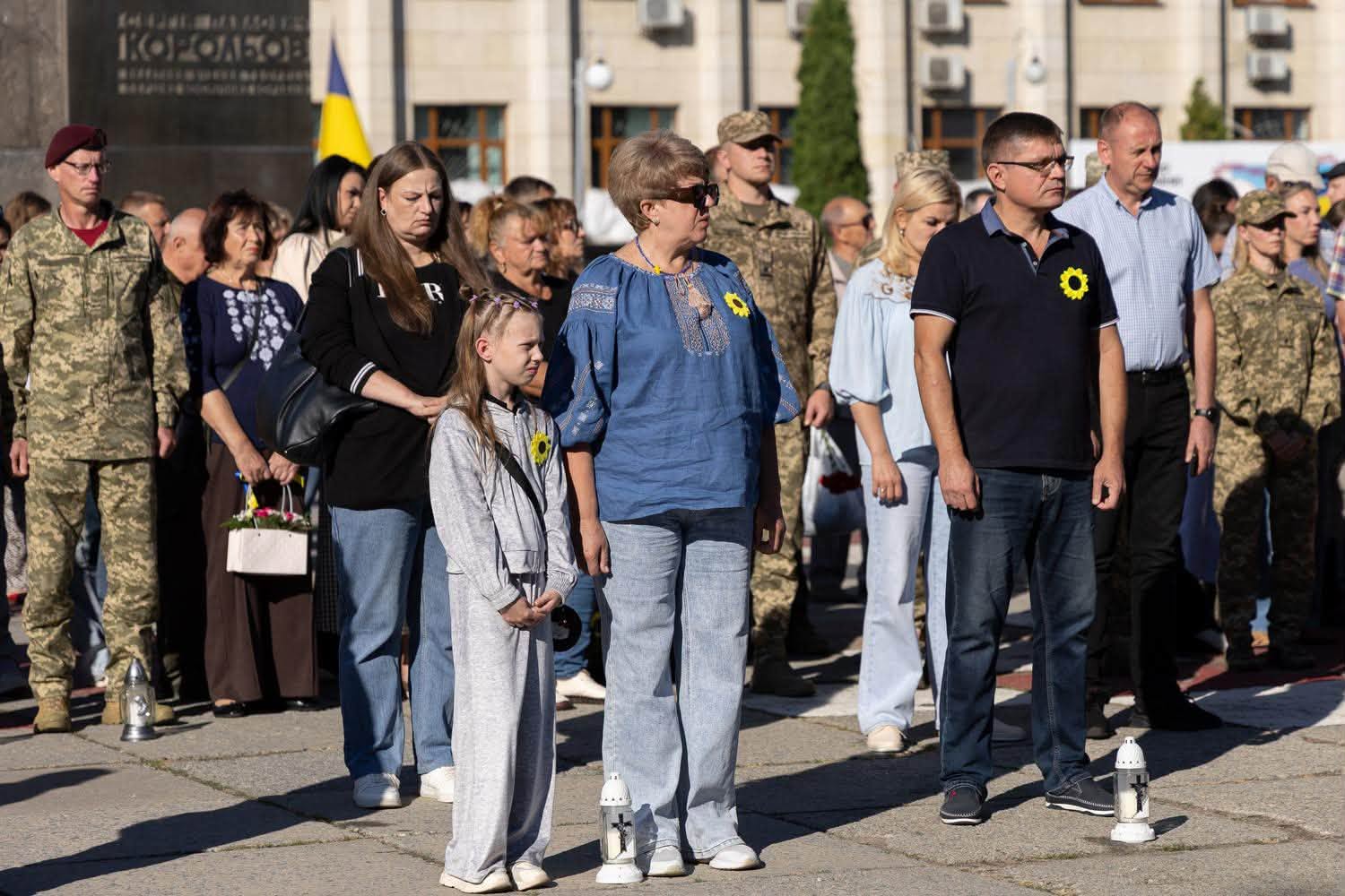 Новини Житомира - фото з У Житомирі відбулися заходи до Дня пам’яті Захисників і Захисниць України