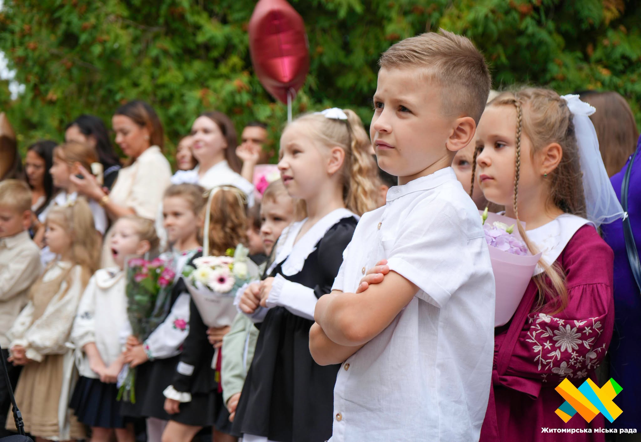 Новини Житомира - фото з У ліцеях Житомирської громади перший дзвоник прозвучав для понад 2 тисяч першокласників