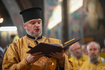 Новини Вінниці - фото з Епіфаній приїхав до Вінниці та очолив урочисту літургію у кафедральному соборі