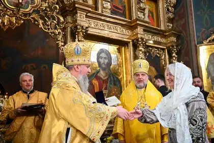 Новини Вінниці - фото з Епіфаній приїхав до Вінниці та очолив урочисту літургію у кафедральному соборі