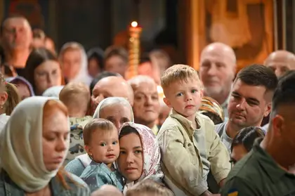 Новини Вінниці - фото з Епіфаній приїхав до Вінниці та очолив урочисту літургію у кафедральному соборі