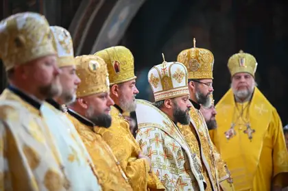 Новини Вінниці - фото з Епіфаній приїхав до Вінниці та очолив урочисту літургію у кафедральному соборі