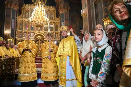 Новини Вінниці - фото з Епіфаній приїхав до Вінниці та очолив урочисту літургію у кафедральному соборі