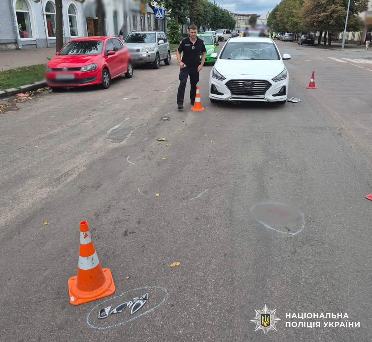 Новини Житомира - фото з У Бердичеві автомобіль збив на пішохідному переході пішохода - постраждалий в реанімації