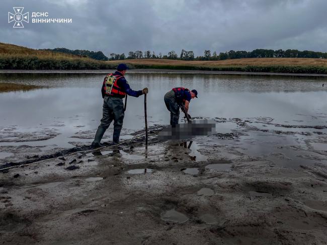 Новини Вінниці - фото з У ставку Самгородської громади знайшли тіло чоловіка. Водойму перед цим спустили