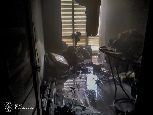 Новини Вінниці - фото з «Вилізло на підвіконня, щоб його побачили»: у Вінниці під час пожежі врятували кошеня