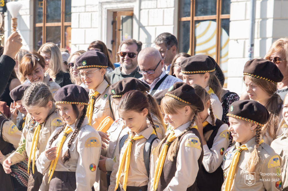 Новини Тернополя - фото з У Тернополі розпочався новий пластовий рік