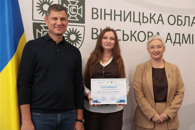 Новини Вінниці - фото з По 200 тисяч на власну справу: 13 підприємців Вінниччини отримали гранти