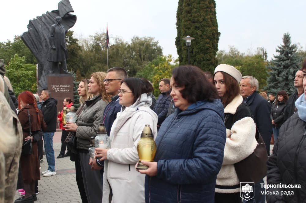Новини Тернополя - фото з У Тернополі молилися за загиблими Захисниками України
