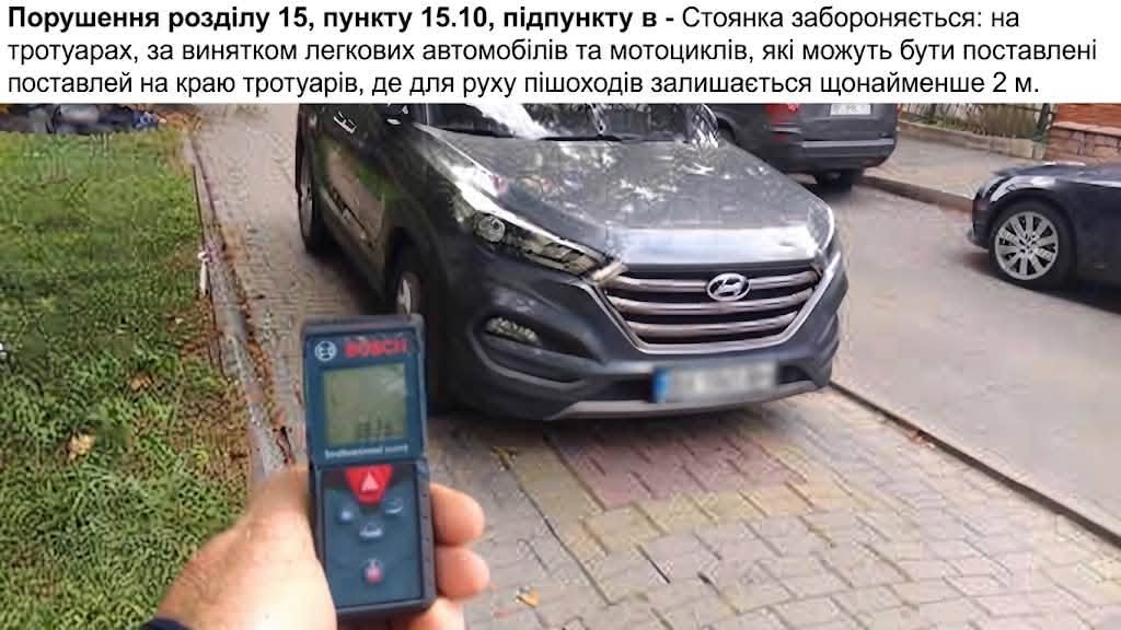 Новини Хмельницького - фото з 277 порушень правил паркування зафіксували за тиждень: деталі