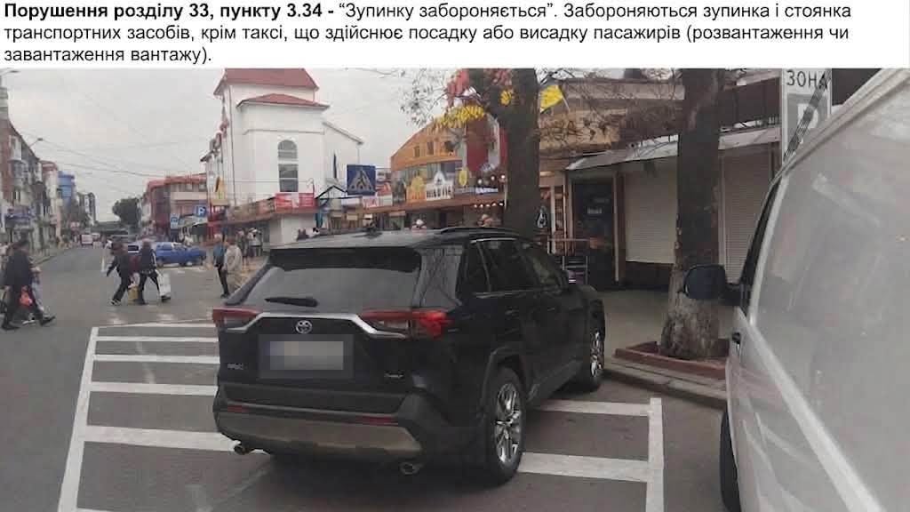 Новини Хмельницького - фото з 277 порушень правил паркування зафіксували за тиждень: деталі