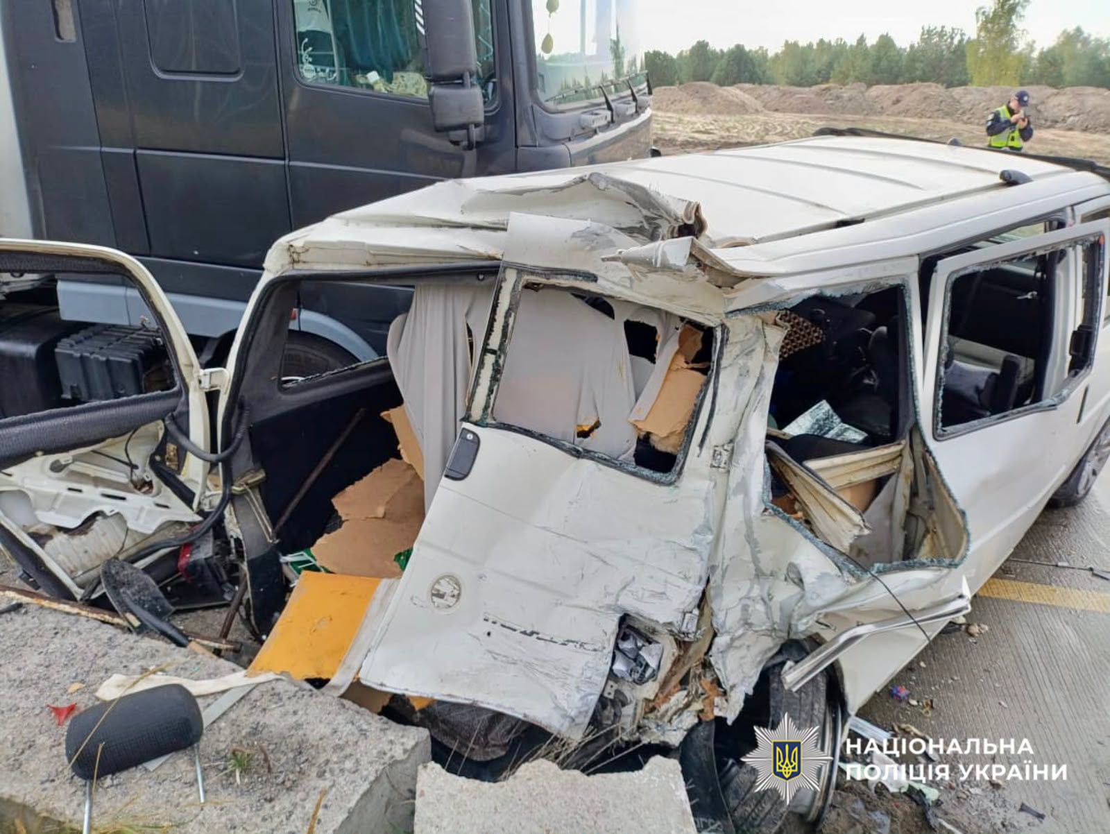 Новини Житомира - фото з Шестеро потерпілих, серед них – троє дітей: ДТП біля Іванівки за участю чотирьох автомобілів