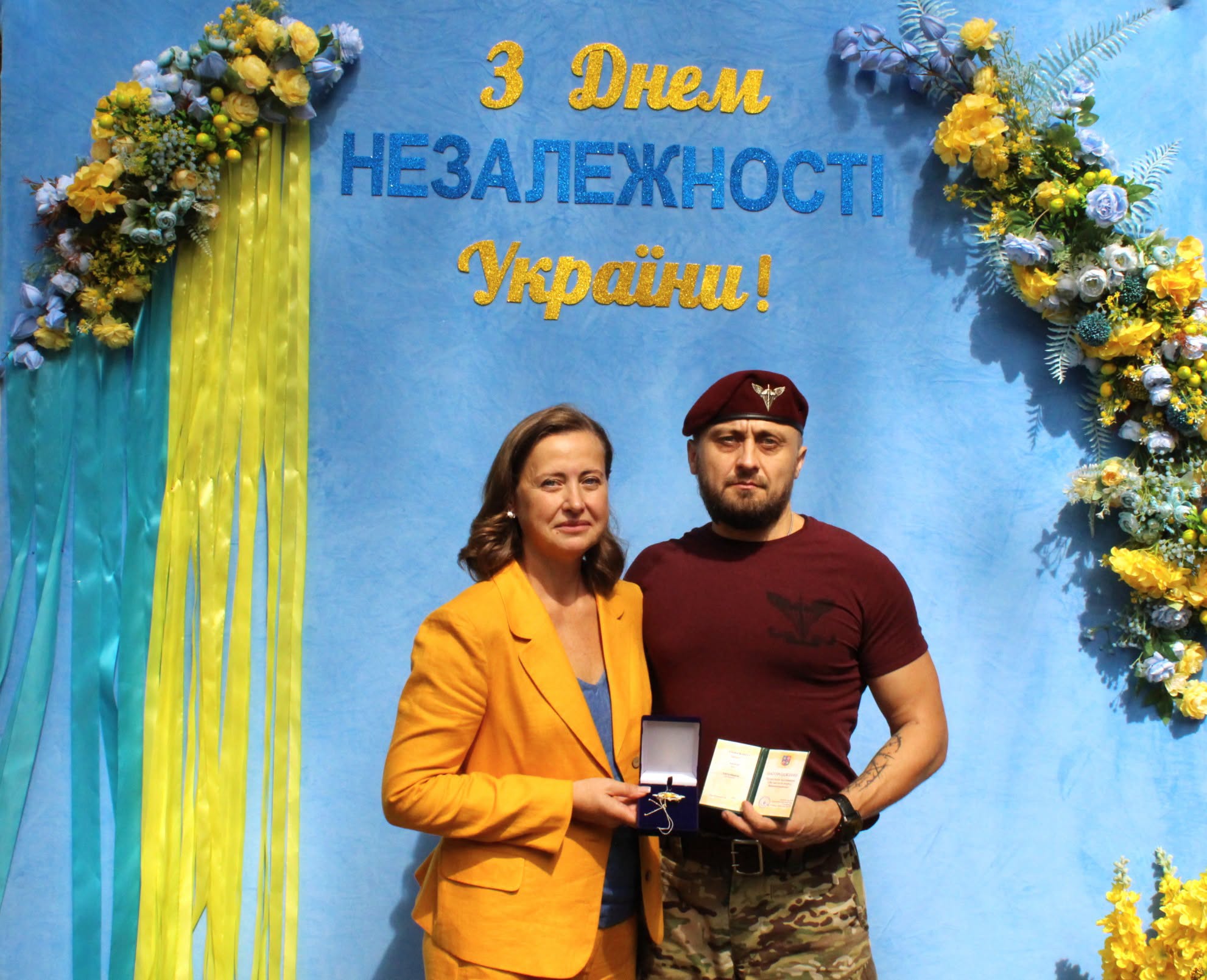 Новини Козятина - фото з Воїн Анатолій Блажієвський отримав почесні відзнаки — «За заслуги перед Вінниччиною» та «Вогнепальна зброя»