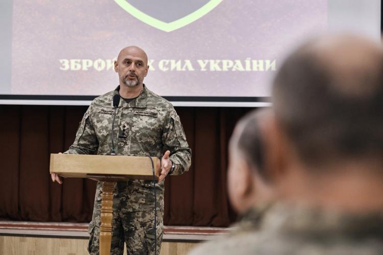 Новини Вінниці - фото з Михайло Драпатий представив нового командувача Медичних сил ЗСУ. Ним став полковник із Вінниці