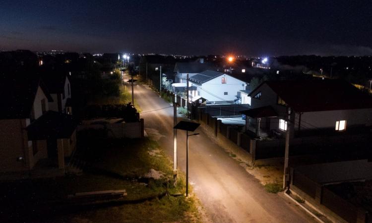 Новини Вінниці - фото з На Старому місті стало світліше: тут встановили 185 сонячних ліхтарів