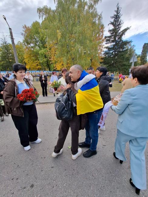 Новини Вінниці - фото з Понад рік у російському полоні. В Ободівській громаді зустріли звільненого захисника Миколу Кобаліса