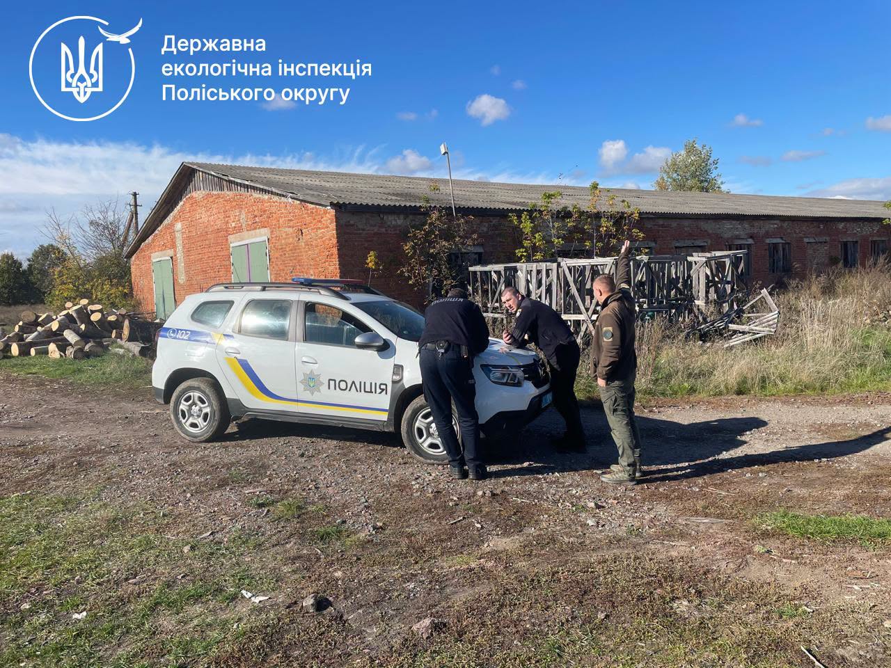 Новини Житомира - фото з Поблизу села Солов’ї на Житомирщині виявлено порубку дерев на площі орієнтовно 3–4 гектари
