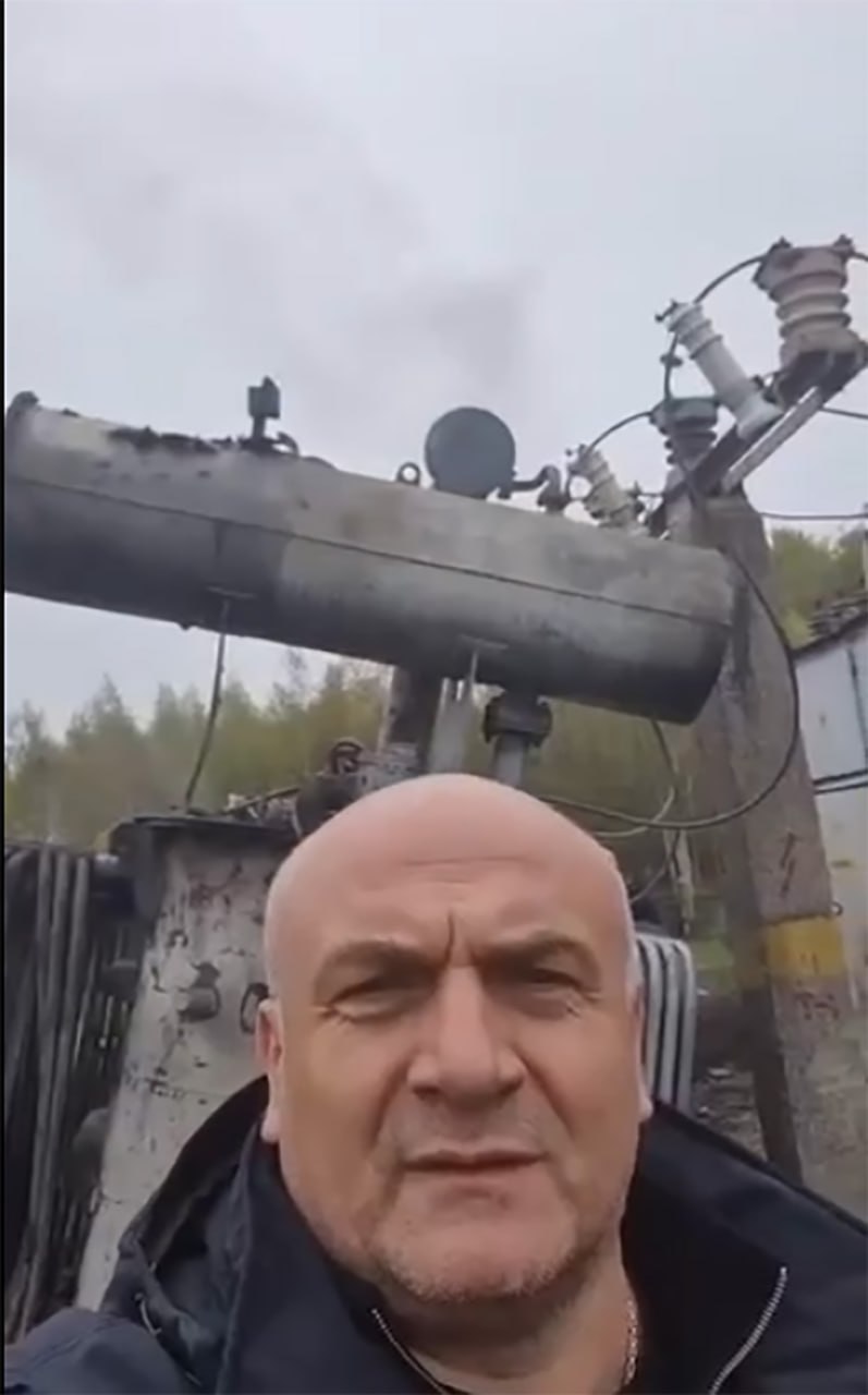 Новини Житомира - фото з На Житомирщині продемонстрували пошкоджений енергооб’єкт. ВІДЕО