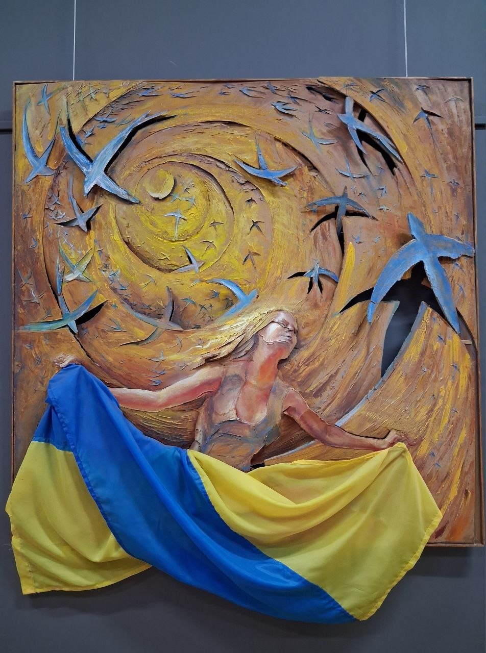 Новини Житомира - фото з Житомирян запрошують на виставку художника і військового Сергія Носка